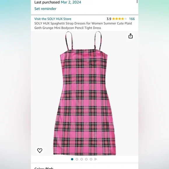Amazon | Dresses | Plaid Pink Dress | Poshmark Amazon | Dresses | Plaid Pink Dress | Poshmark